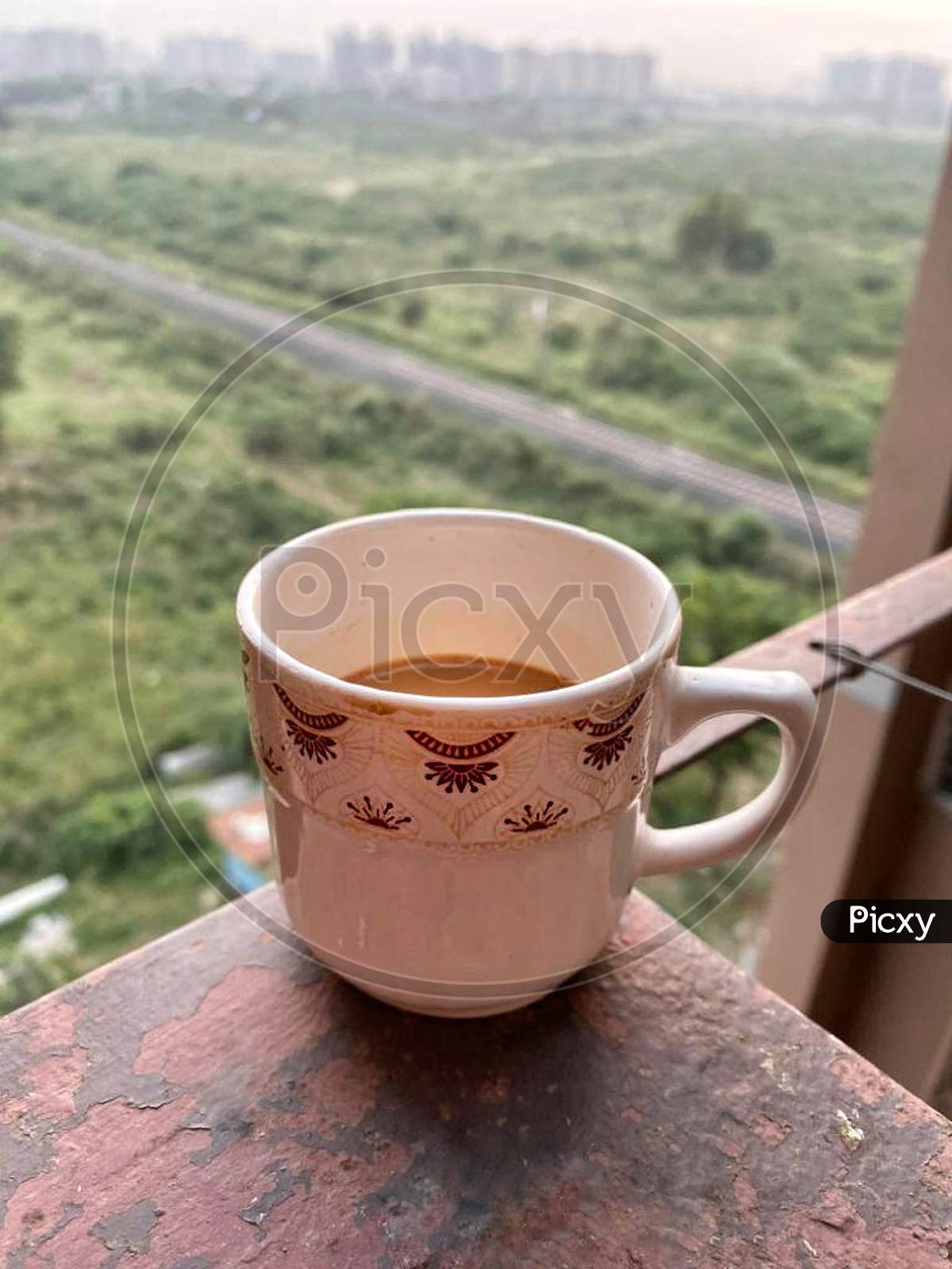 Indian masala chai Photo