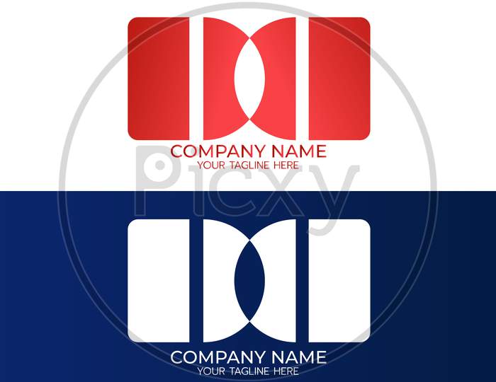 Creative D Letter Vector Logo Template Illustration Design, D Logo Business icon design, Beautiful Minimalist Logotype design for branding, Elegant identity design.