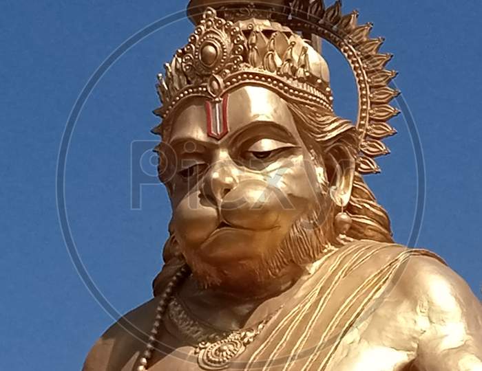 Priteshwar Hanuman idol at Pitru Parat,Indore