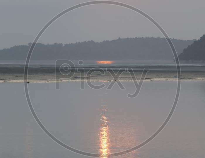 Beautiful Sunset View, Stock Image,,