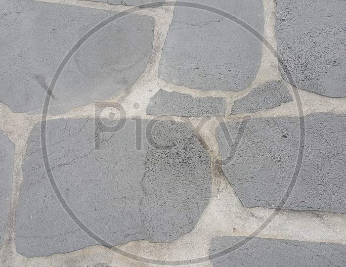 Grey Color Floor Abstract Background
