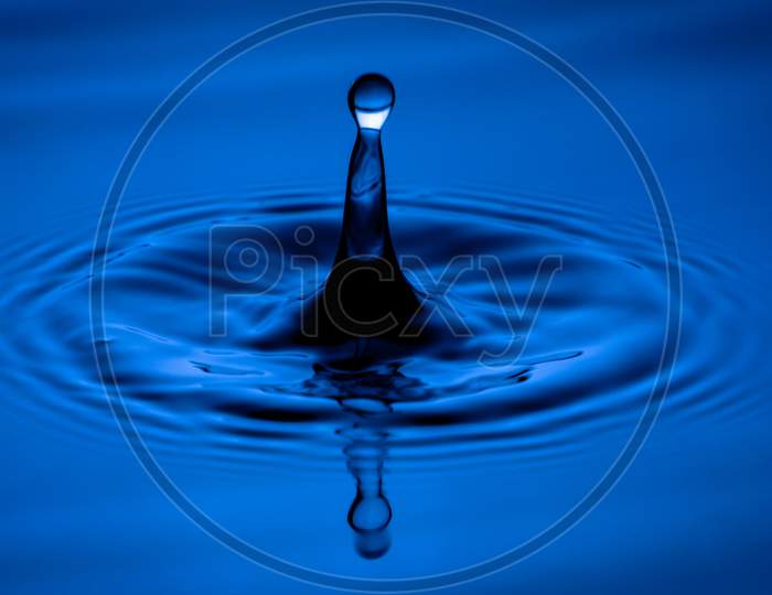 the water drop