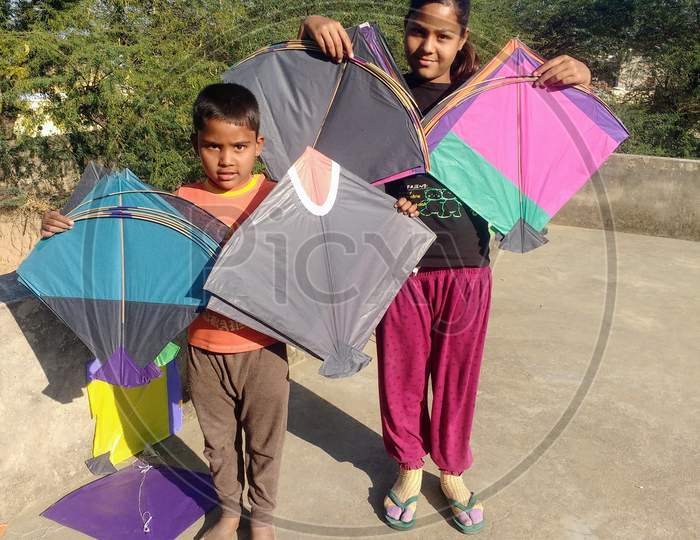 Kite and children kite festival