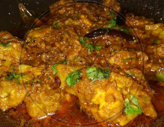 Spicy Indian Chicken Bhuna masala