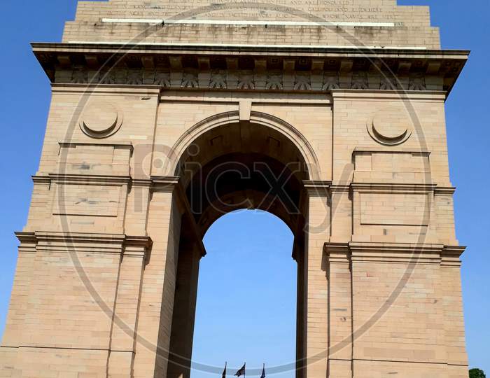 Famous India gate ,Delhi stock images