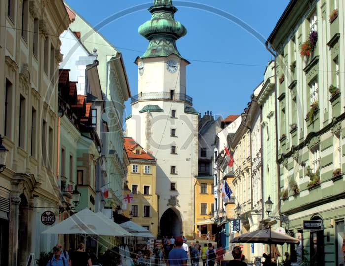 Bratislava in Slovakia downtown 11.9.2020