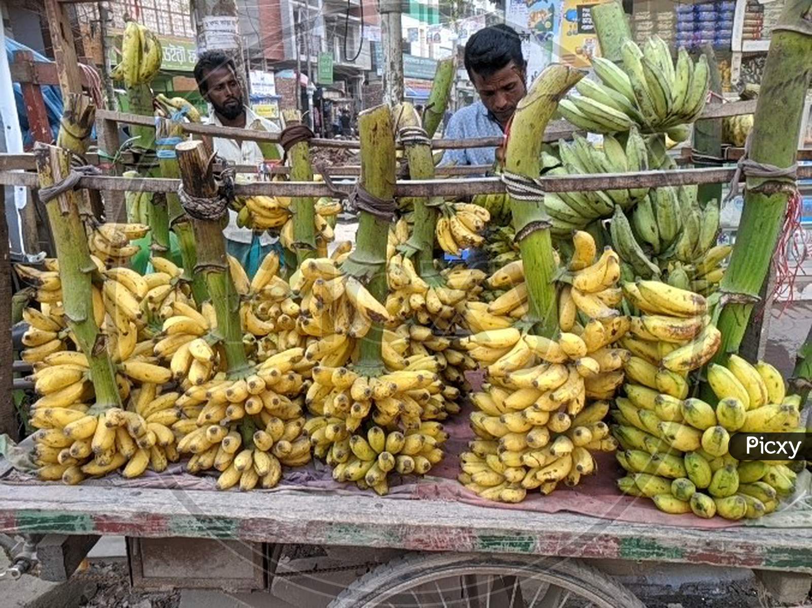 Banana retail shop