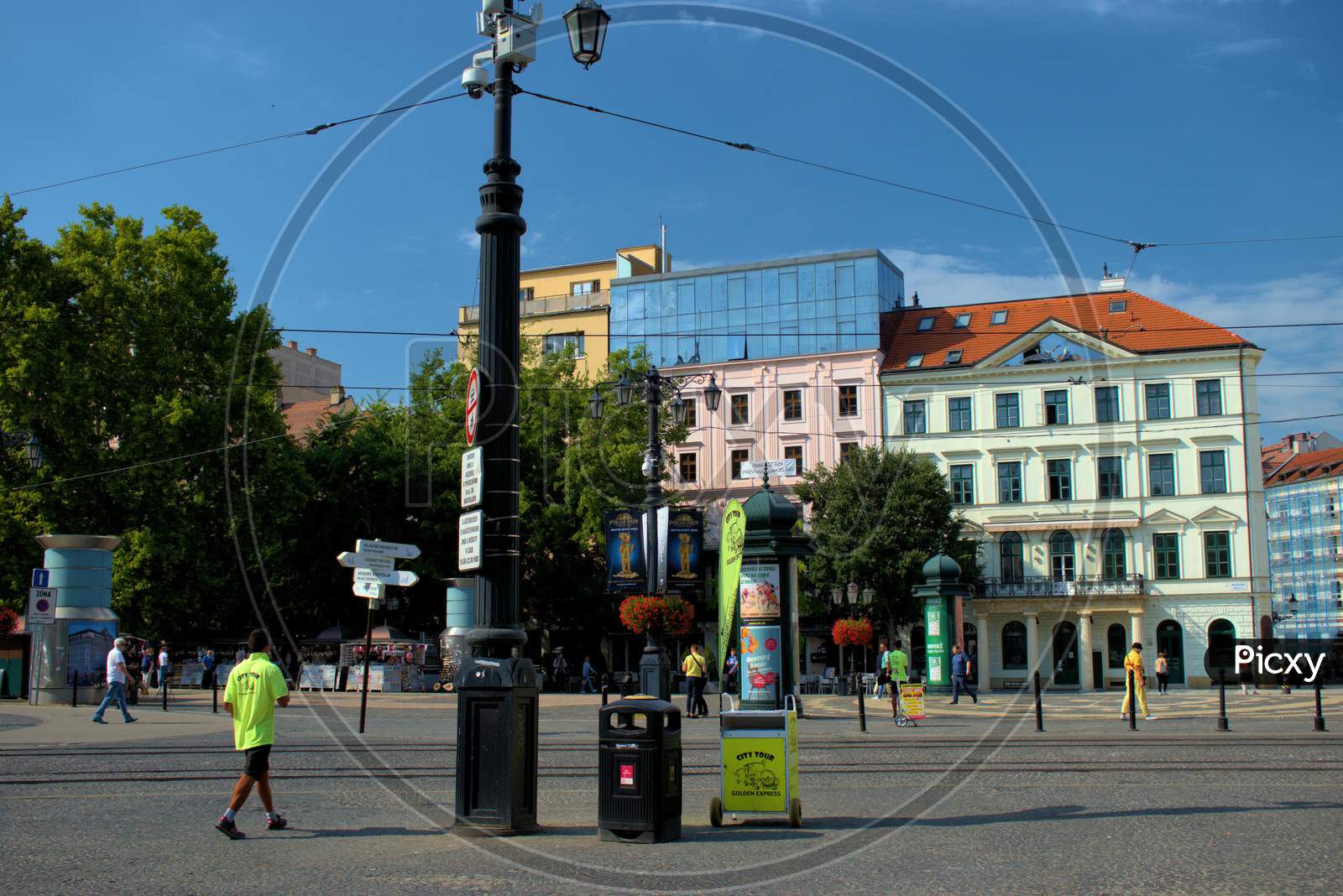 Bratislava in Slovakia downtown 11.9.2020
