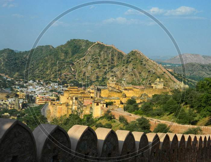 View of Amer Fort