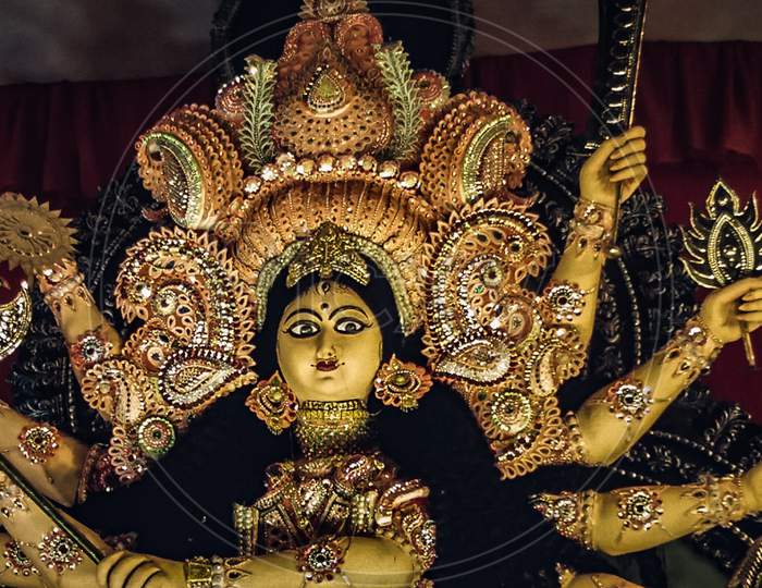 Durga Pooja is the greatest Hindu festival in India.