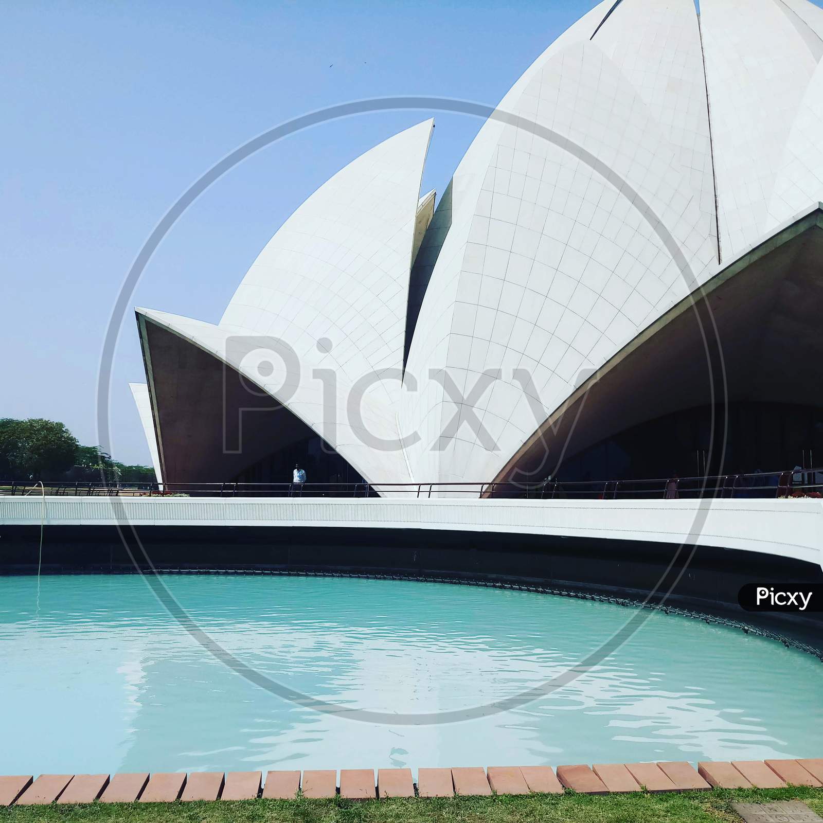 Inner view from Lotus temple