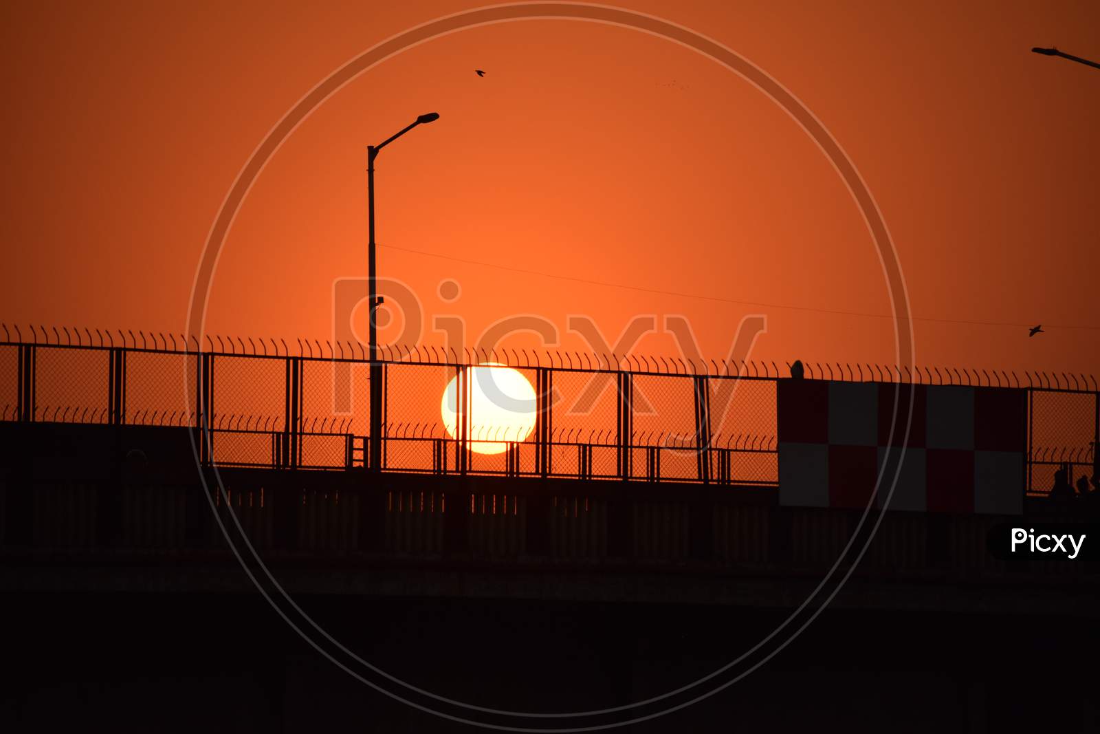 Sunset at Ahmedabad 2020