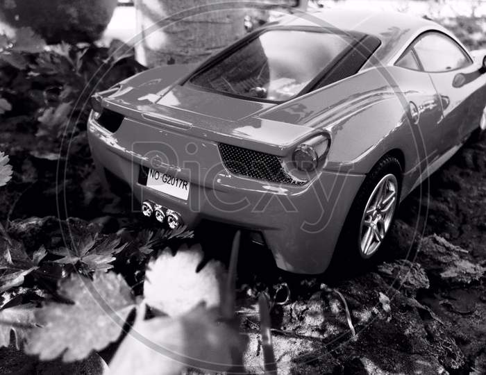 Ferrari ll Toy car shoot