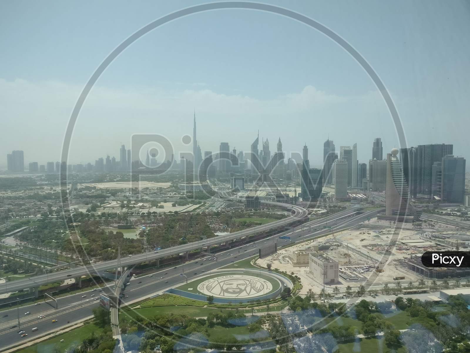 Top view of New Dubai