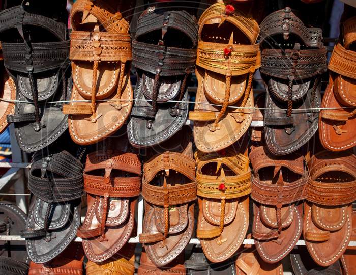 Indian Famous Traditional Men Leather Footwear