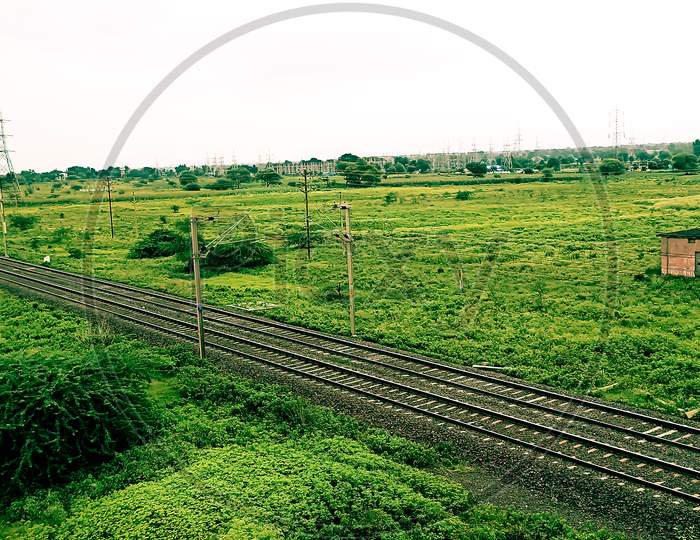 The Railway Route in Green Land