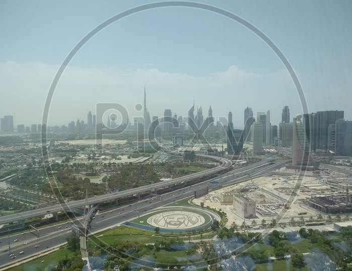 Top view of New Dubai