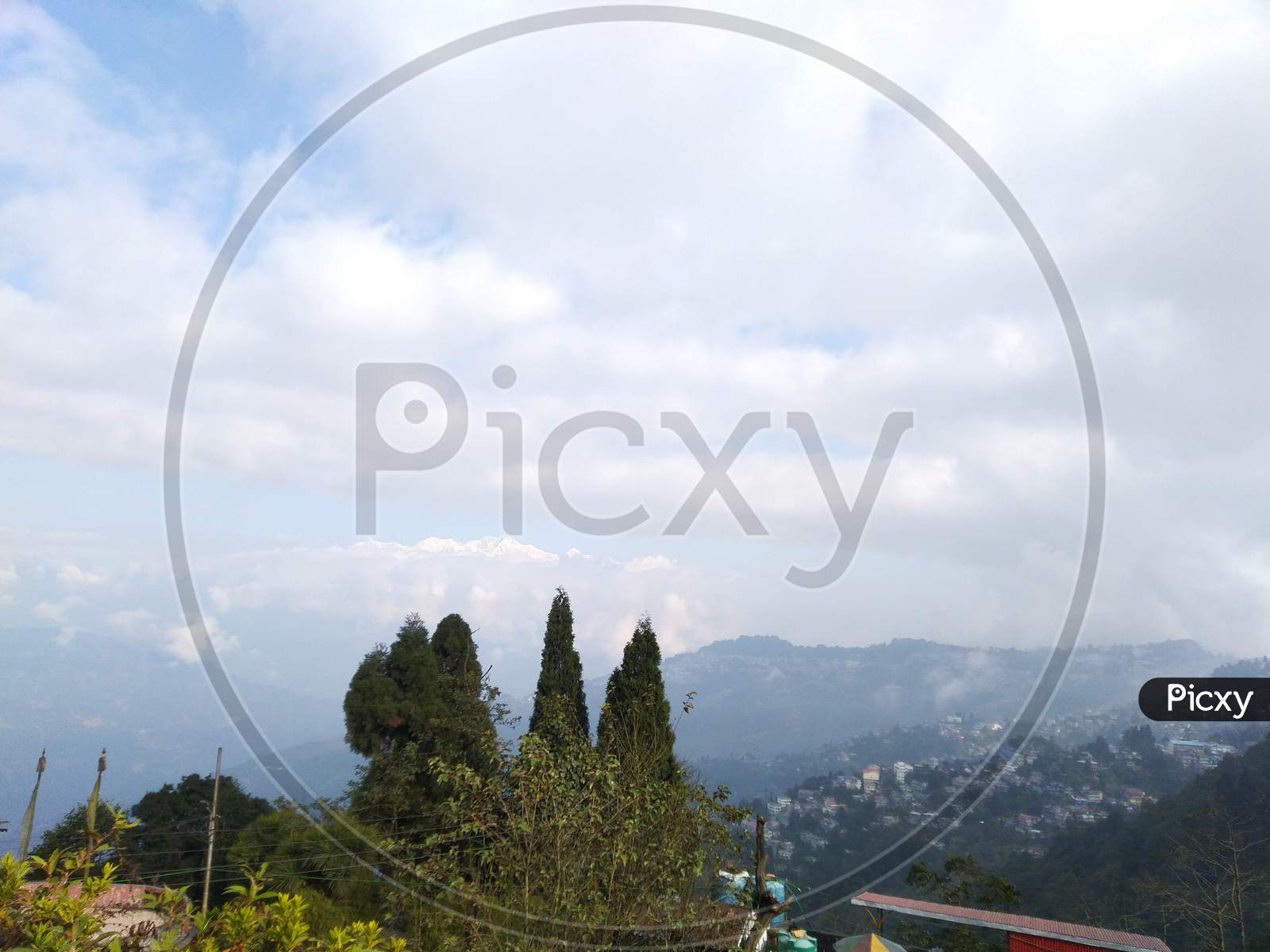 Darjeeling Batasia loop,Kanchanjungha View