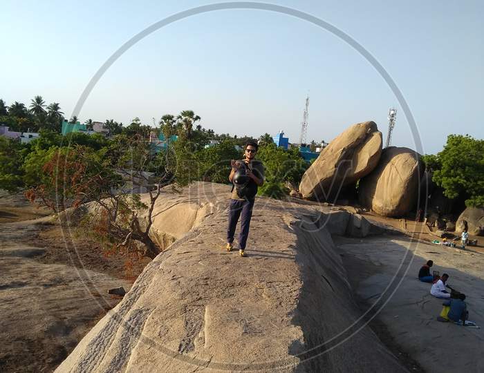 Mahabalipuram rock