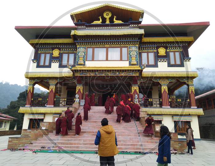 Monastery in Pelling,Sikkim