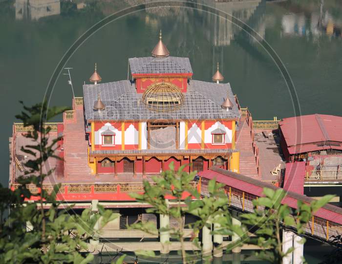 Dhari devi temple at dhari srinagar uttrakhand
