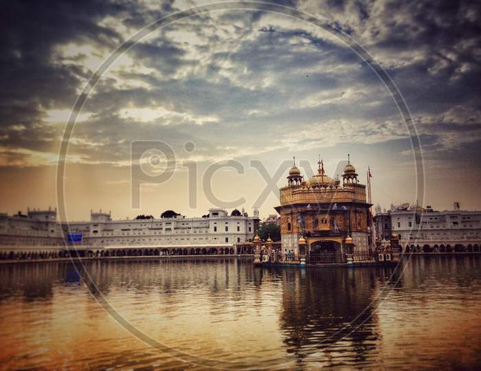 Sunset View at Golden Temple