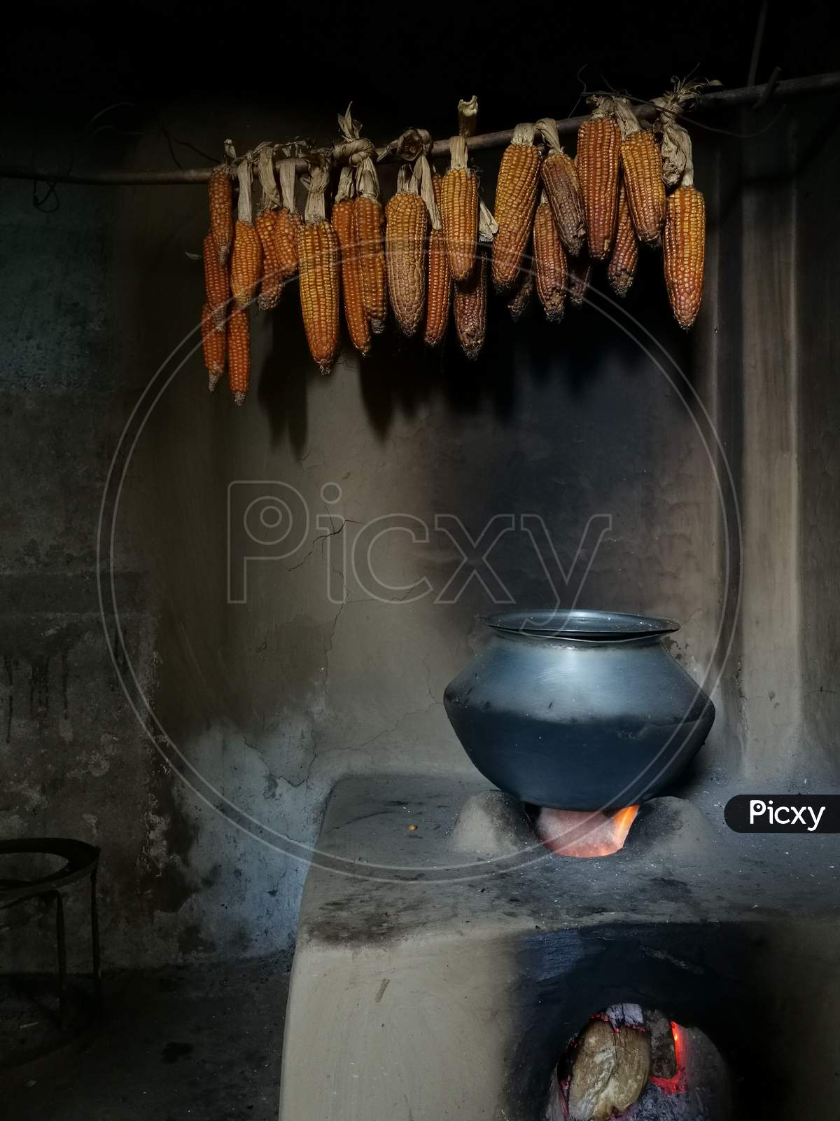 village stove