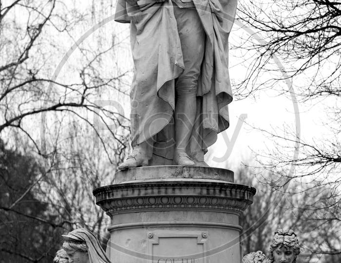 The Goethe Monument, Memorial To German Writer Johann Wolfgang Goethe In Berlin