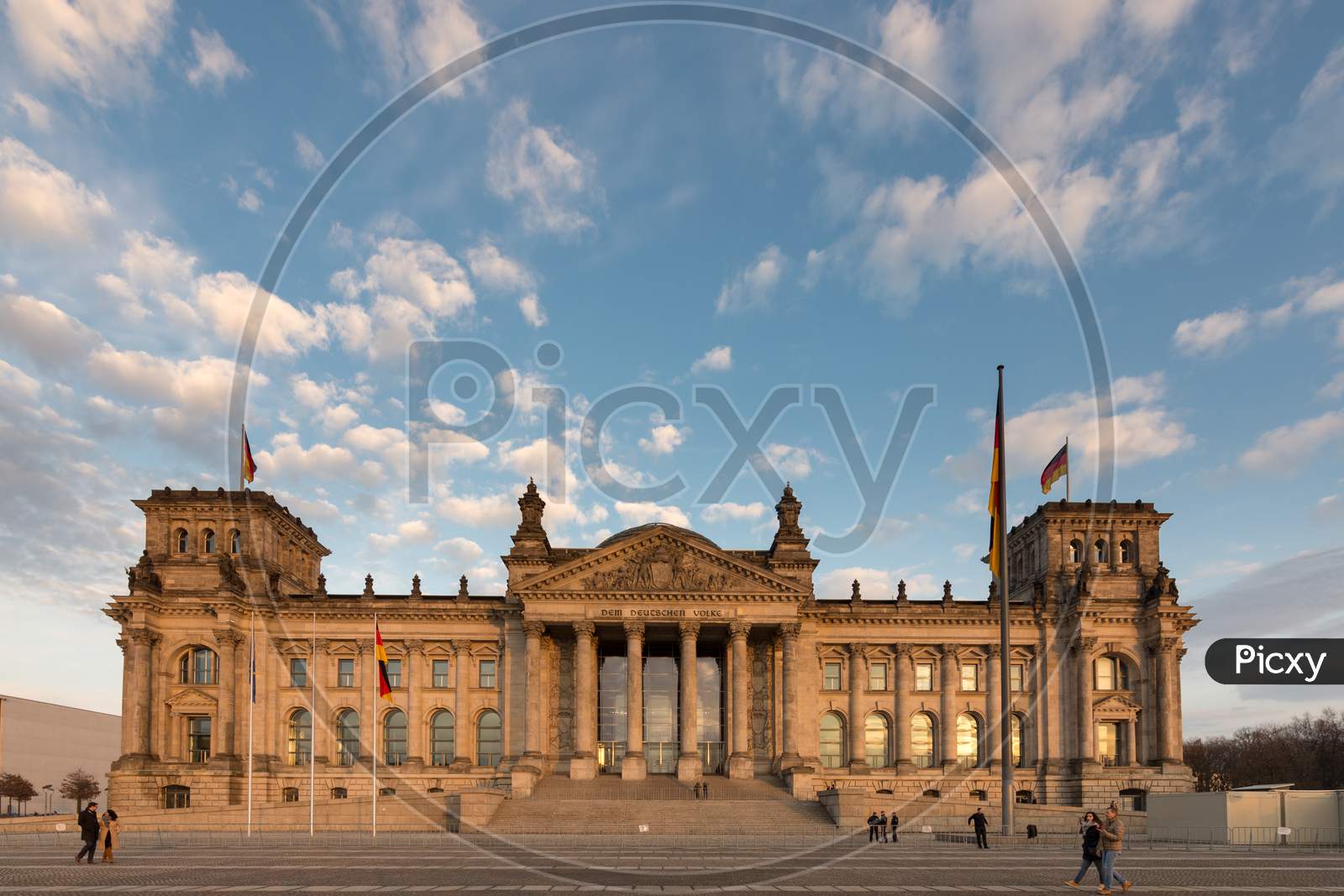 Reichstag Building (Deutscher Bundestag), Parliament Of Germany In Berlin