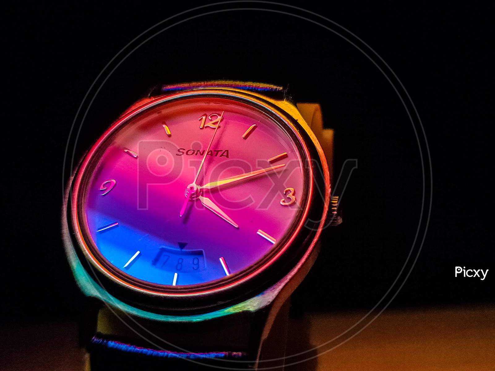 Sonata watch, product photography
