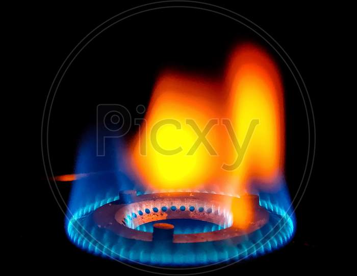 Gas Stove fire