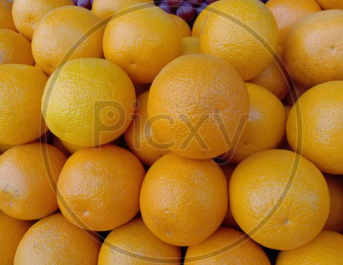 Fresh Healthy And Tasty Orange Stock