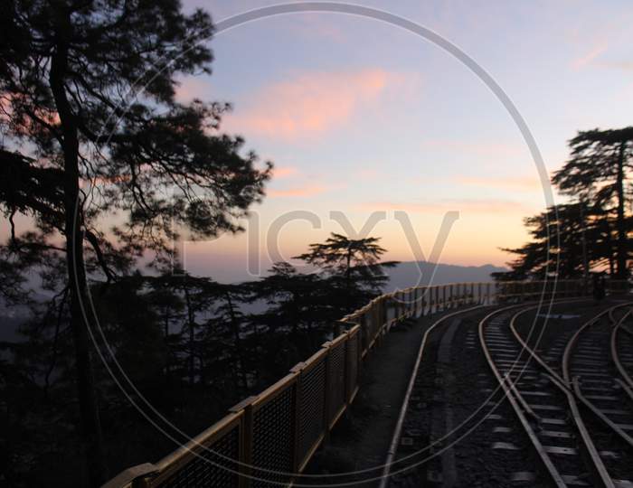 Evening View at Shimla Railway Station