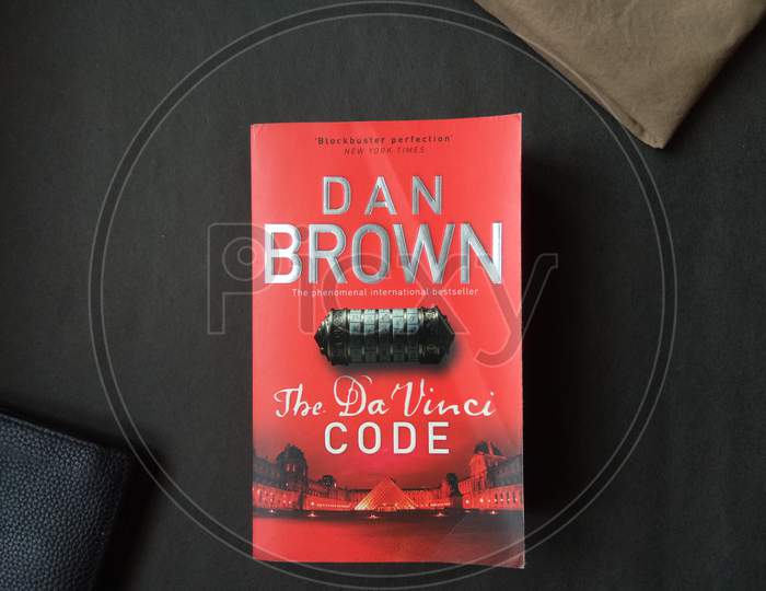 The Da Vinci Code. World Best seller book by Dan Brown