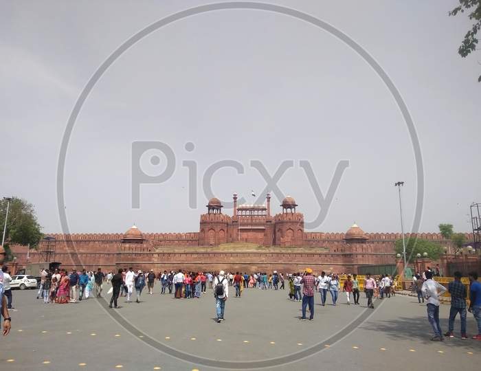 Lal Qila/ Red Fort Tourist Visiting Place New Delhi, India