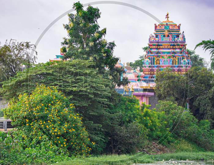 Temple at river side