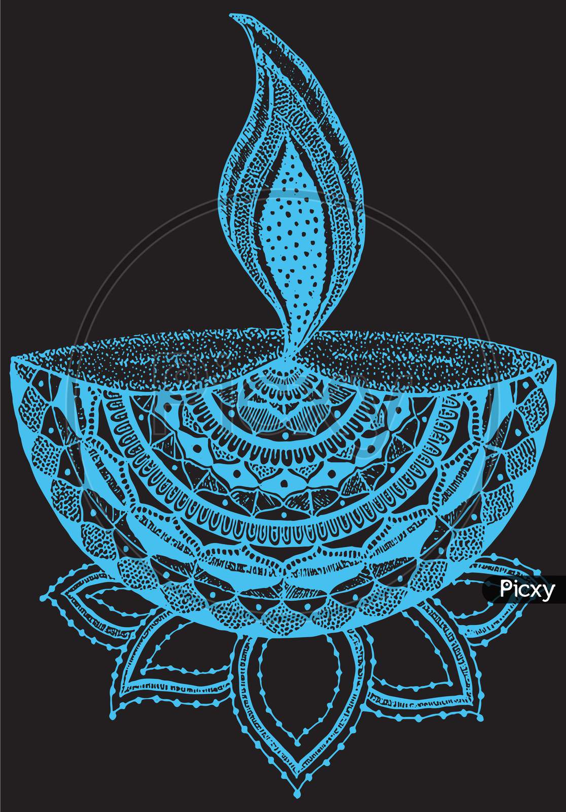 Free Vector | Beautiful hand draw decorative diwali celebration sketch-saigonsouth.com.vn