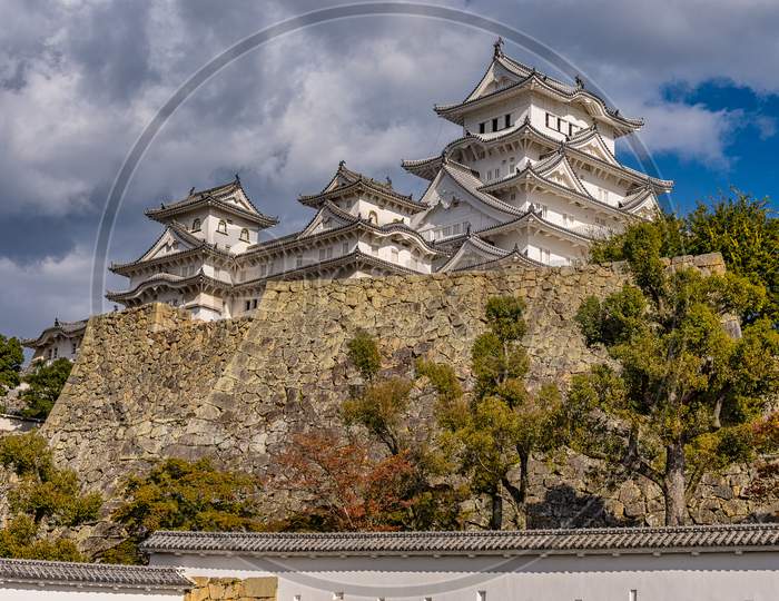 Beautiful Himeji Castle In Himeji City In Hyogo Prefecture Of Japan