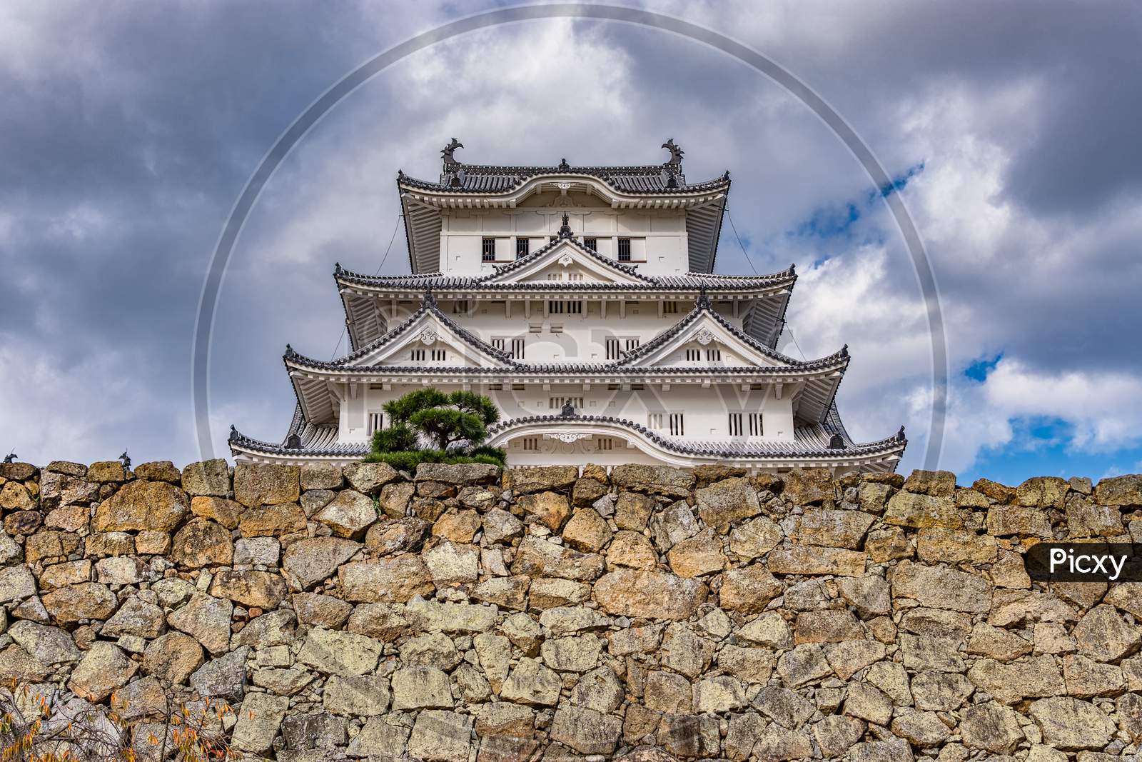 Beautiful Himeji Castle In Himeji City In Hyogo Prefecture Of Japan