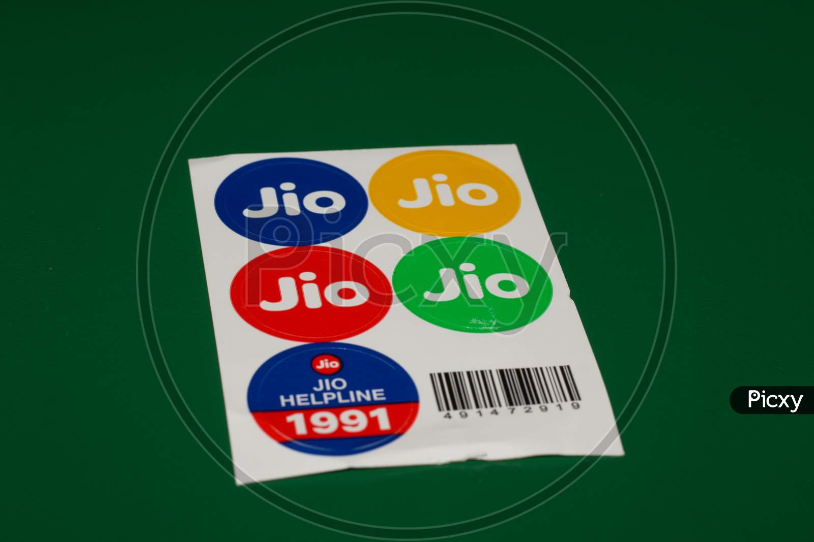 Jio Sim Or Logo Card For Every Jiofi Or 4G Smartphone