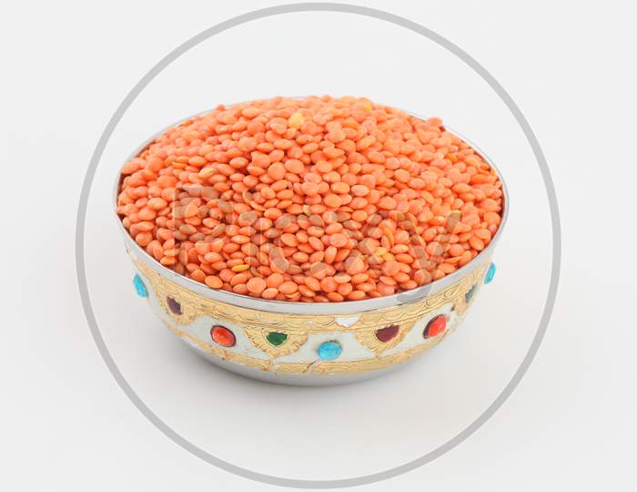 Red Lentils Or Masoor Dal