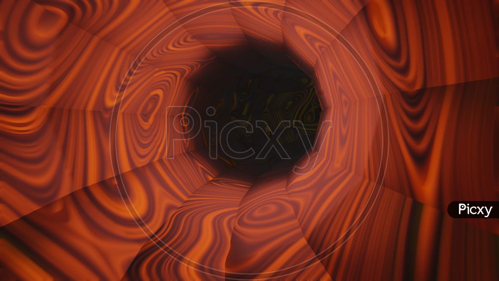 3D Illustration Graphic Of A Tunnel Or Cave, Which Has Beautiful Texture Or Pattern.