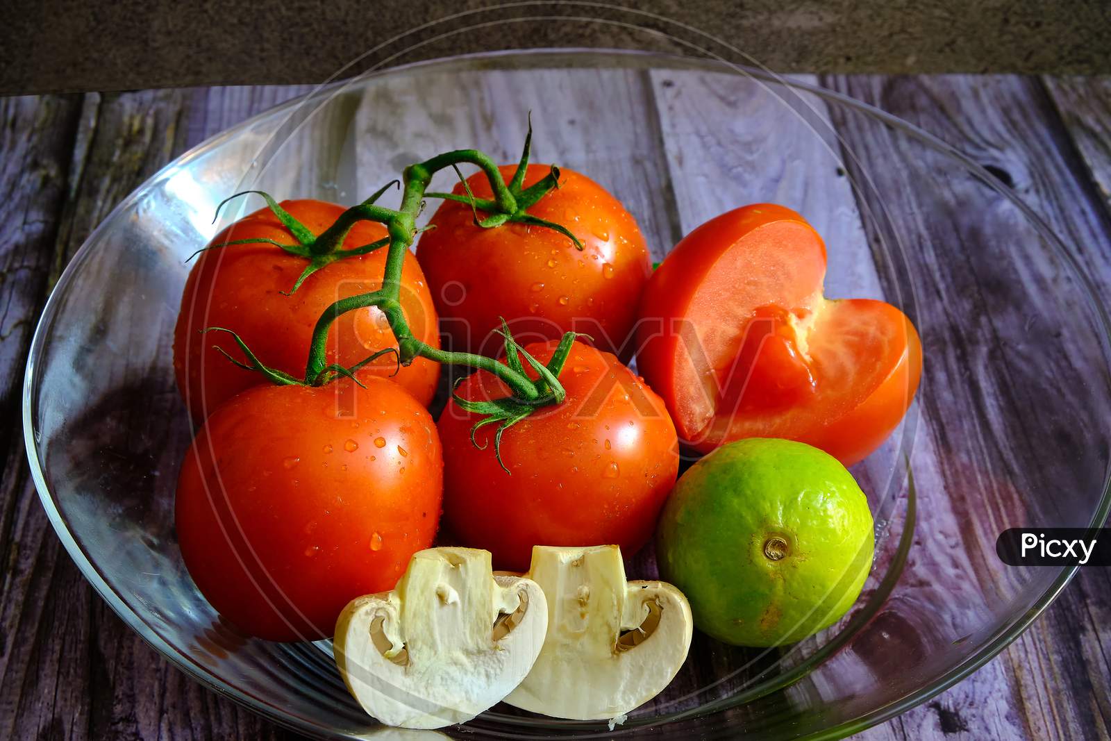 Fresh Healthy Delicious Tomatoes