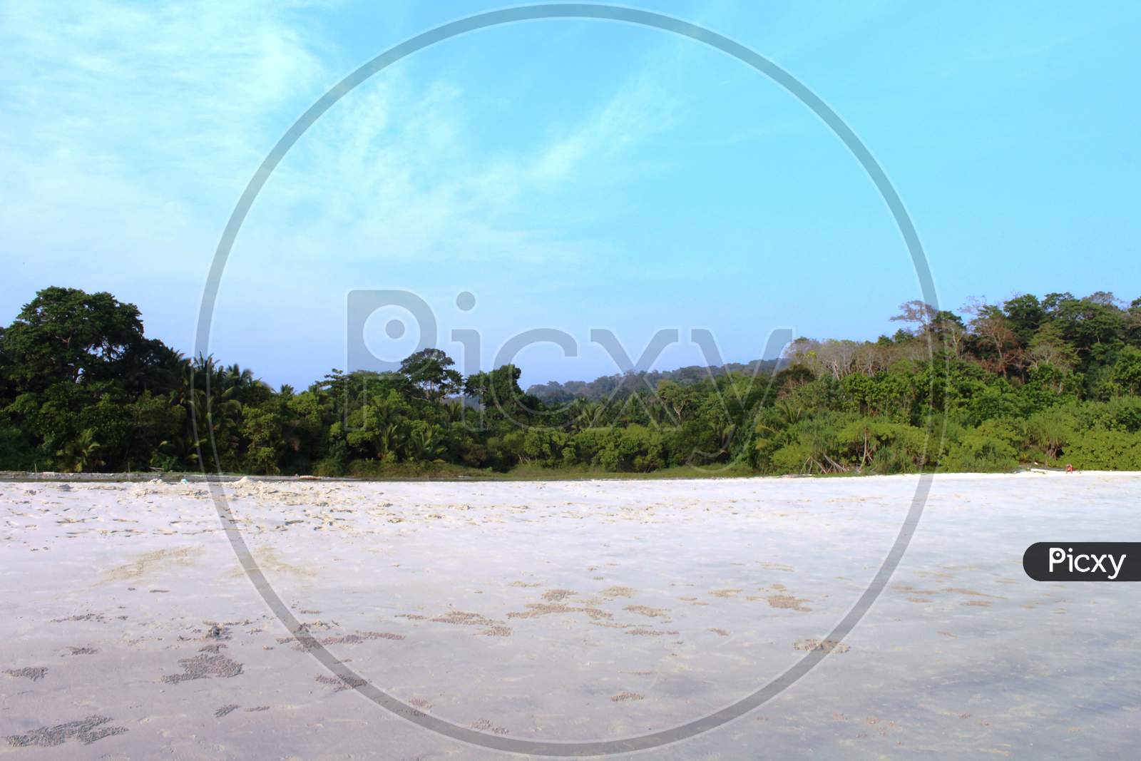 A view of Radhanagar beach, havelock, Andaman & Nicobar Island