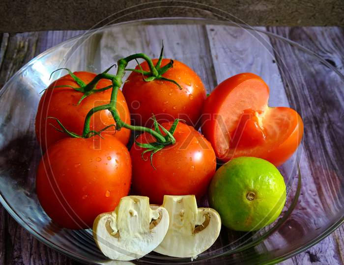 Fresh Healthy Delicious Tomatoes