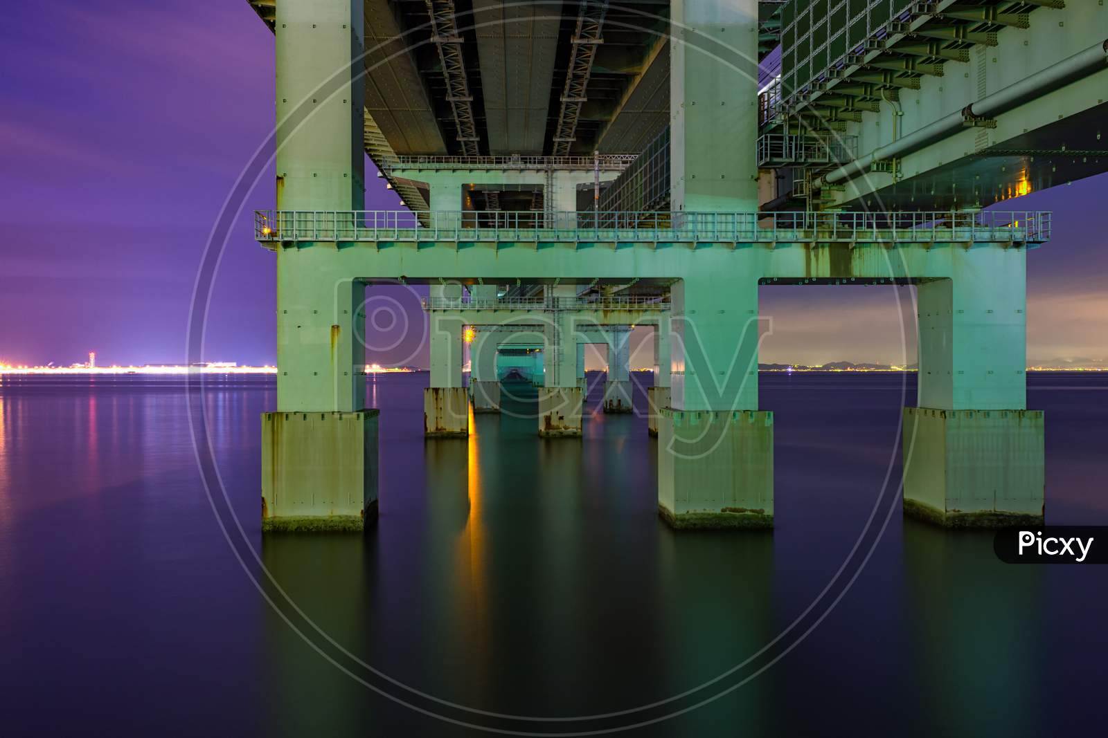 Image Of Sky Gate Bridge Connecting Kansai International Airport With Osaka Japan Oh Picxy