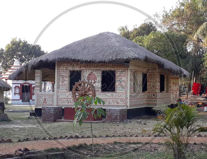 A hut made of artisans