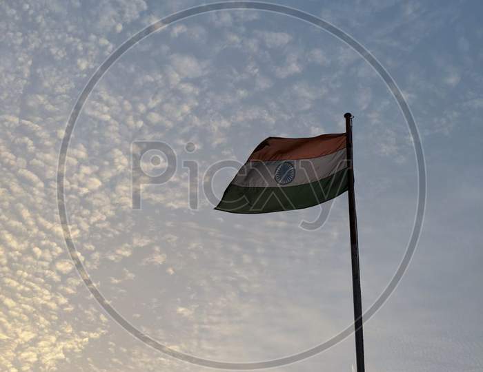Beautiful Indian flag.