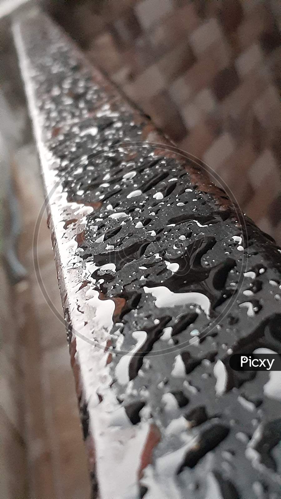 Image of Water on the railing-TC664951-Picxy