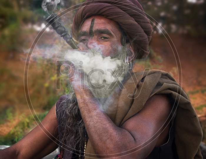 Sadhu Smoking Pipe
